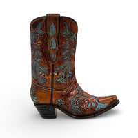 Mini Cowboy Boot Decor