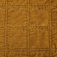 Faux Silk Velvet Stitch Throw