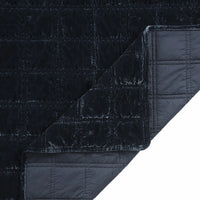 Faux Silk Velvet Quilt Set