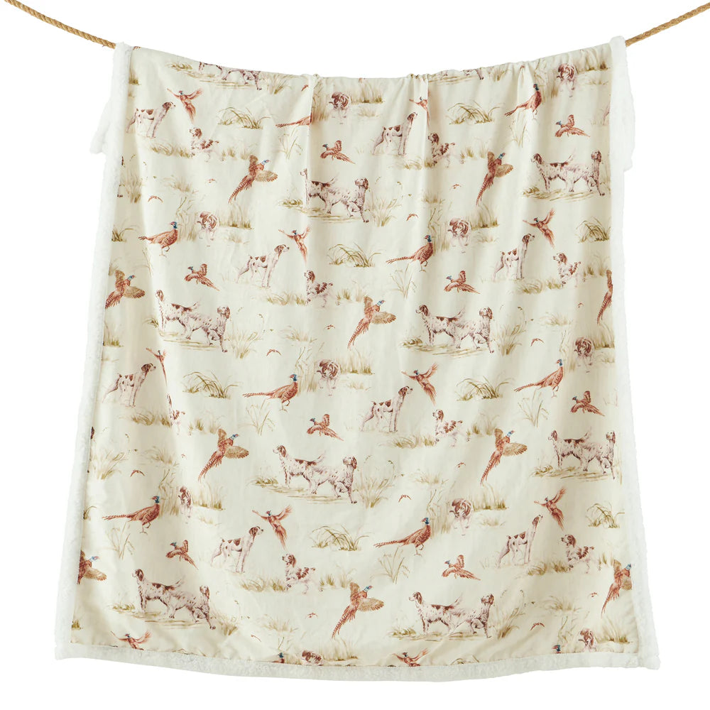 Hunt Life Sherpa Throw
