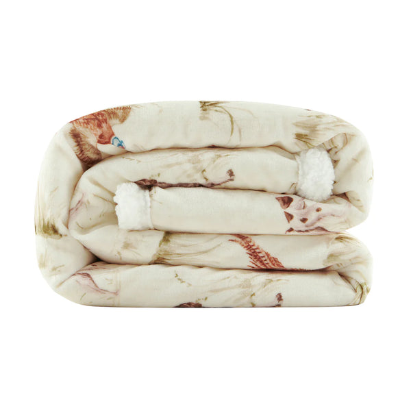 Hunt Life Sherpa Throw