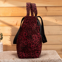 Wrangler Leopard Print Large Tote Crossbody
