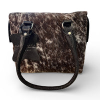 Brown Speckled Cowhide Purse