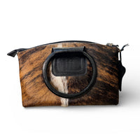 Cowhide Loop Handle Purse