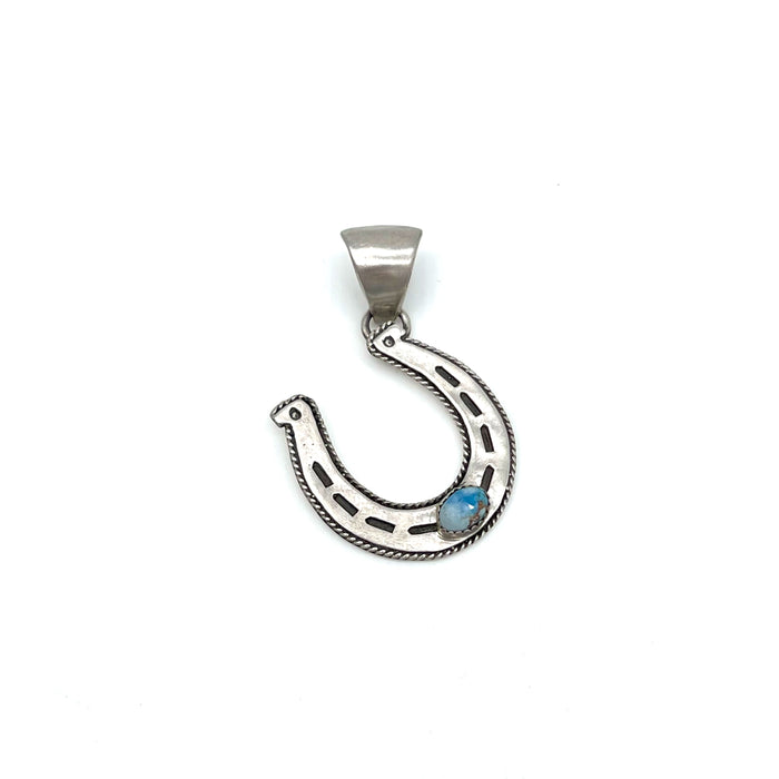 Large Horseshoe Necklace Pendant