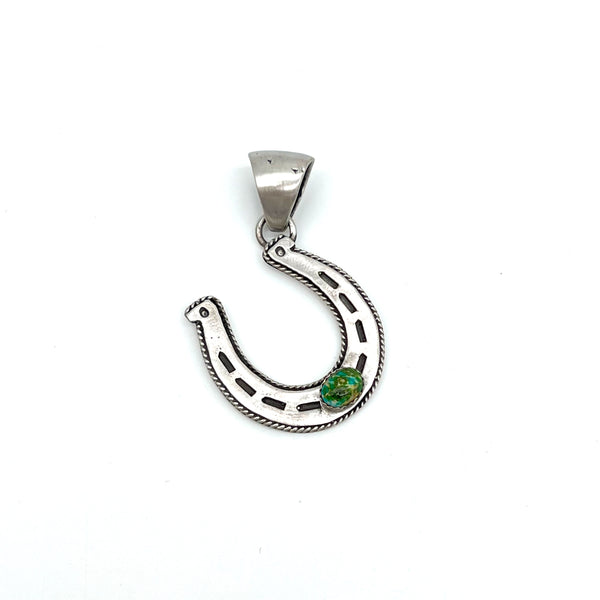 Large Horseshoe Necklace Pendant