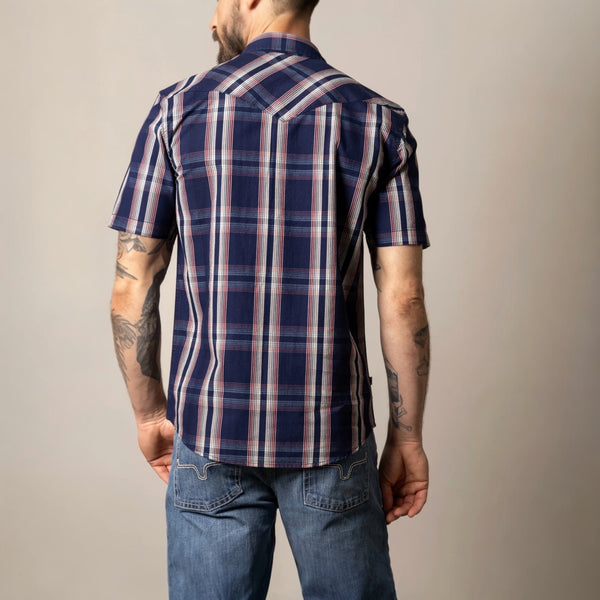 Men’s Kimes Davis Short Sleeve Snap Shirt