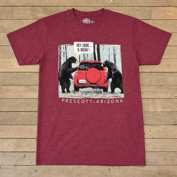 ‘Hey Look… A Menu!’ Prescott T-Shirts