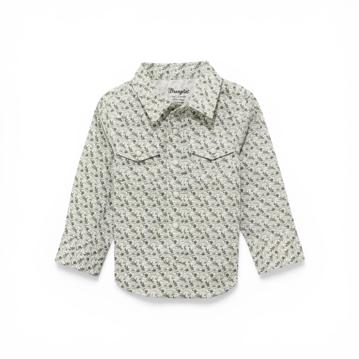 Little Boys Western Snap Shirt