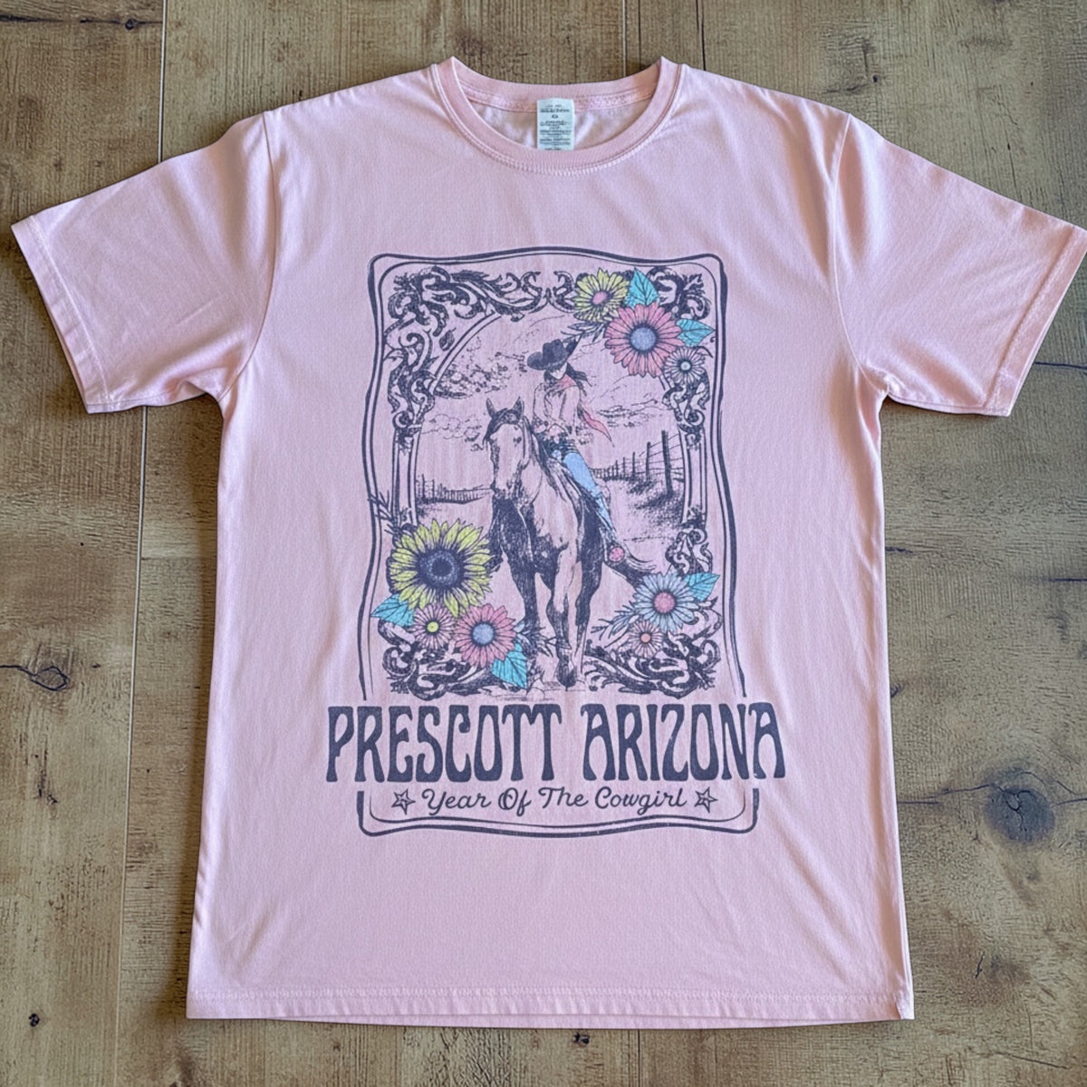 Prescott Arizona Cowgirl T-Shirt