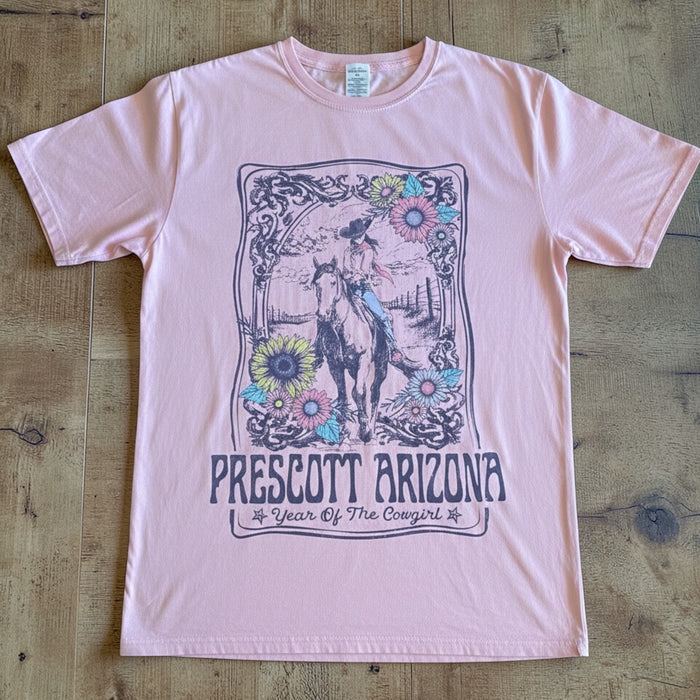 Prescott Arizona Cowgirl T-Shirt