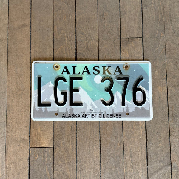 Alaska License Plate
