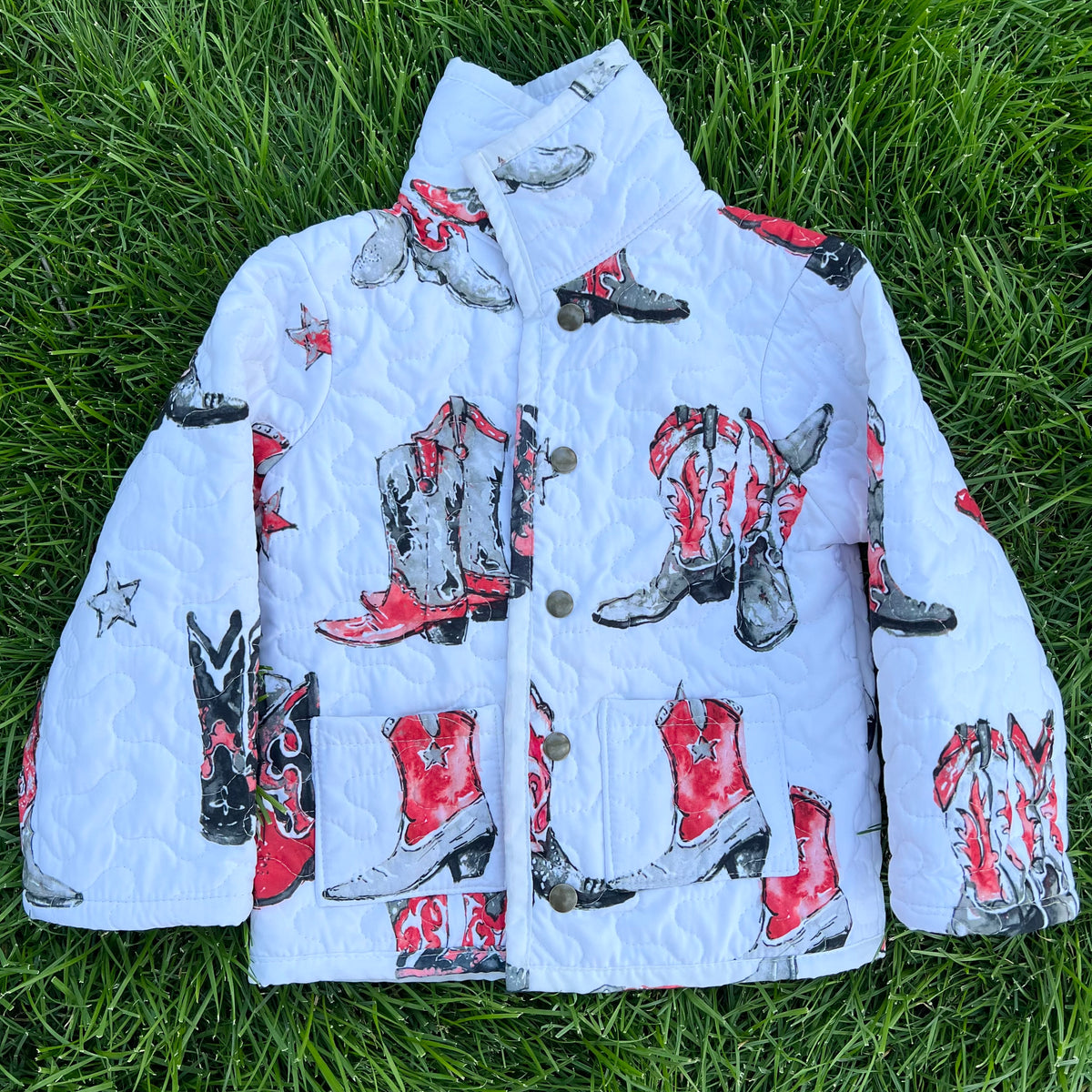Kid’s Thunderbird Boots Game Day Snap Jacket