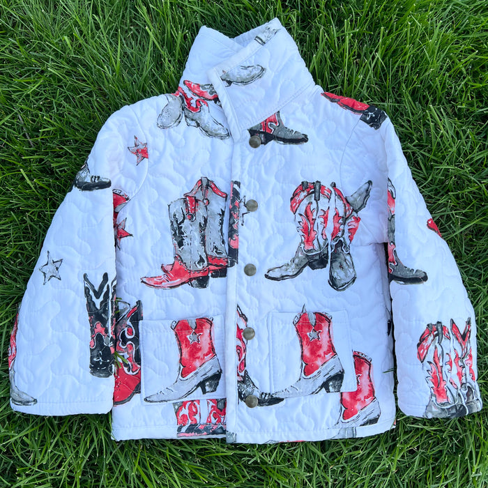 Kid’s Thunderbird Boots Game Day Snap Jacket