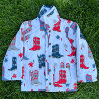 Kid’s Daisy Boots Americana Snap Jacket
