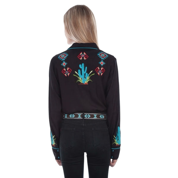 Women’s Kaktus Embroidered Blouse