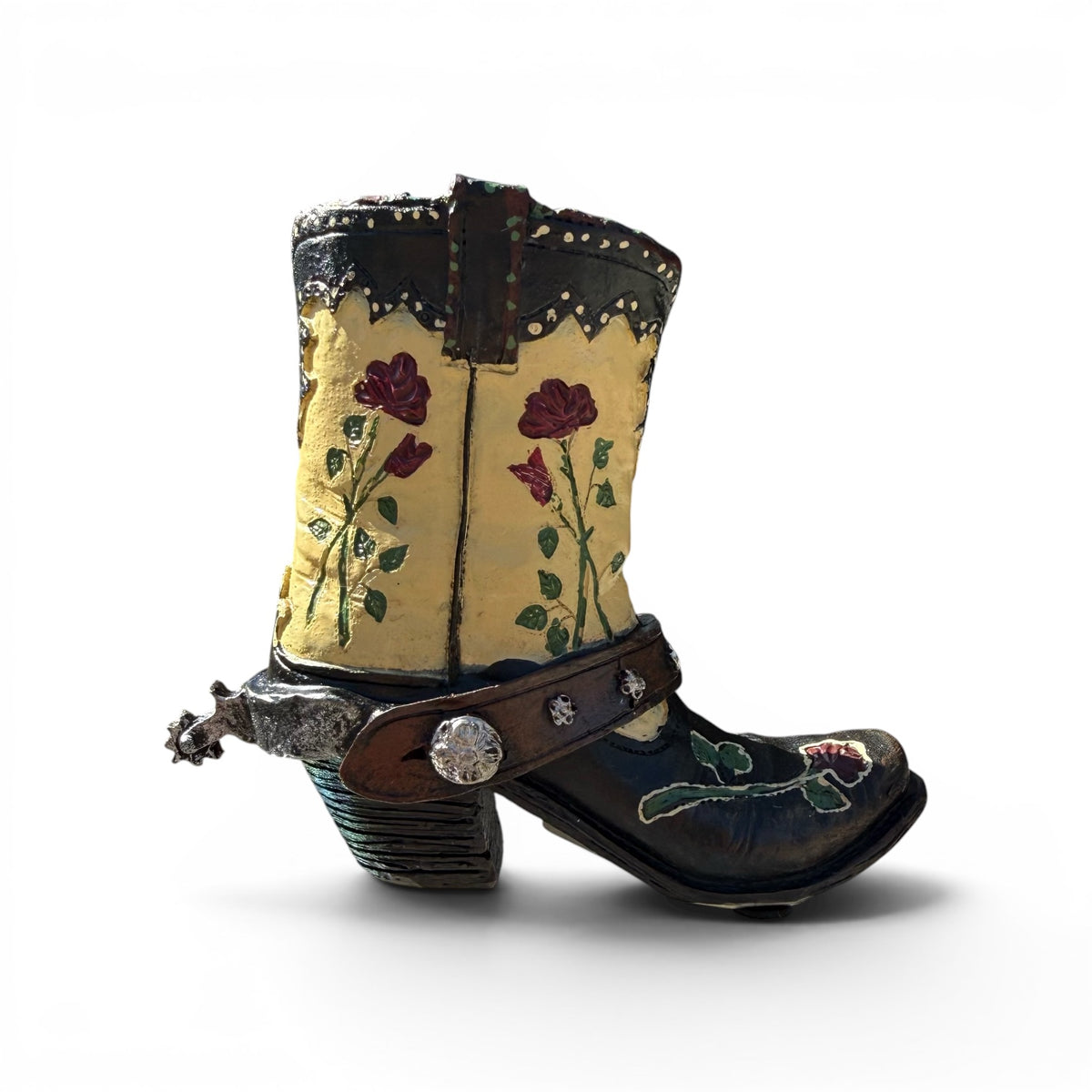 Western Boot Pencil Holder