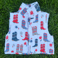 Women’s Daisy Boots Americana Cate Vest