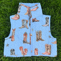 Women’s Thunderbird Boots Cate Vest - Blue