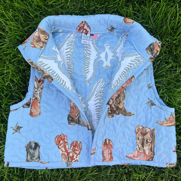 Women’s Thunderbird Boots Cate Vest - Blue