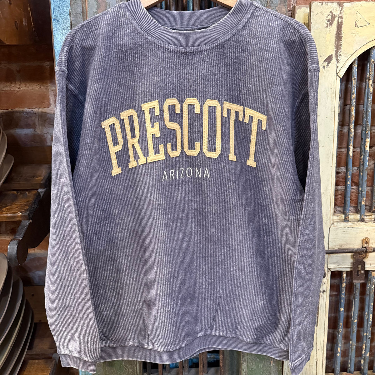 Women’s Ribbed Prescott Fleece Sweatshirt