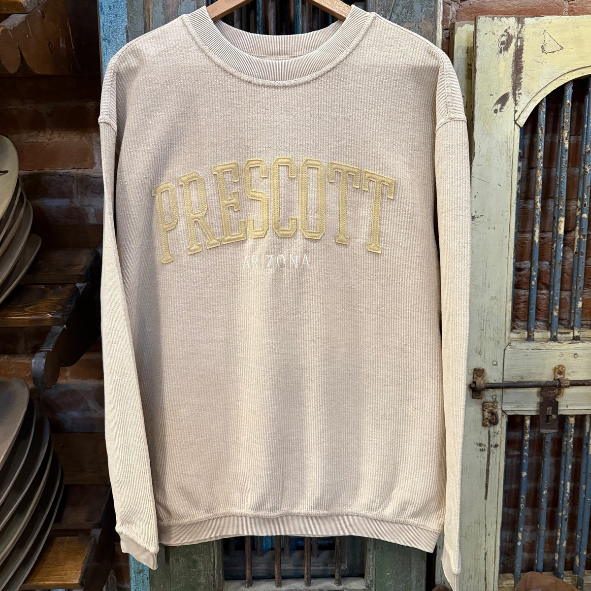 Women’s Ribbed Prescott Fleece Sweatshirt