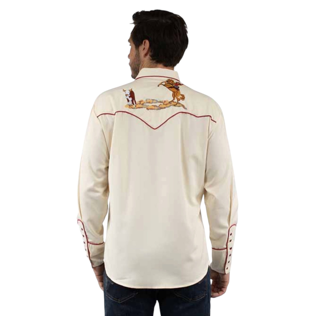 Men's Scully Cattle Roper Snap Front Shirt
