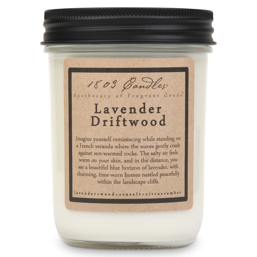 Lavender Driftwood Soy Candle