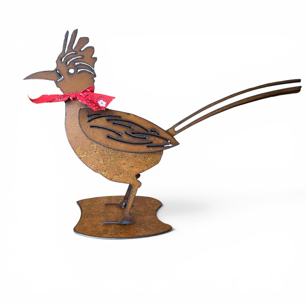 Metal Roadrunner Yard Art