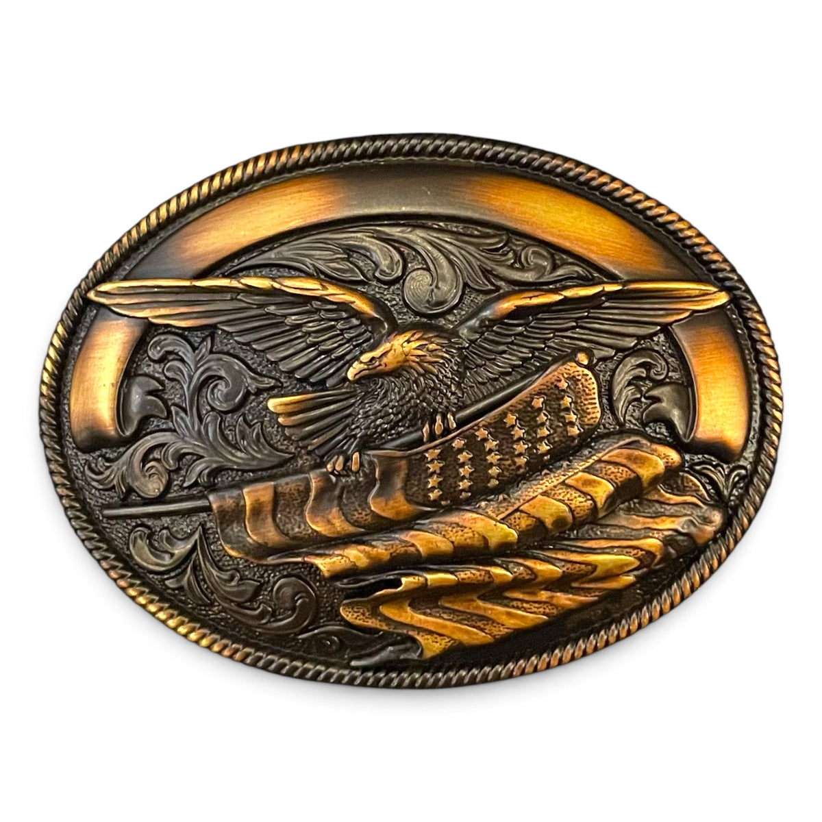 Men’s American Eagle Bronze Buckle