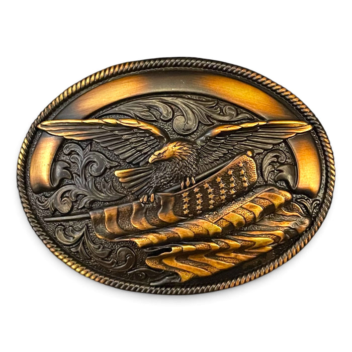 Men’s American Eagle Bronze Buckle