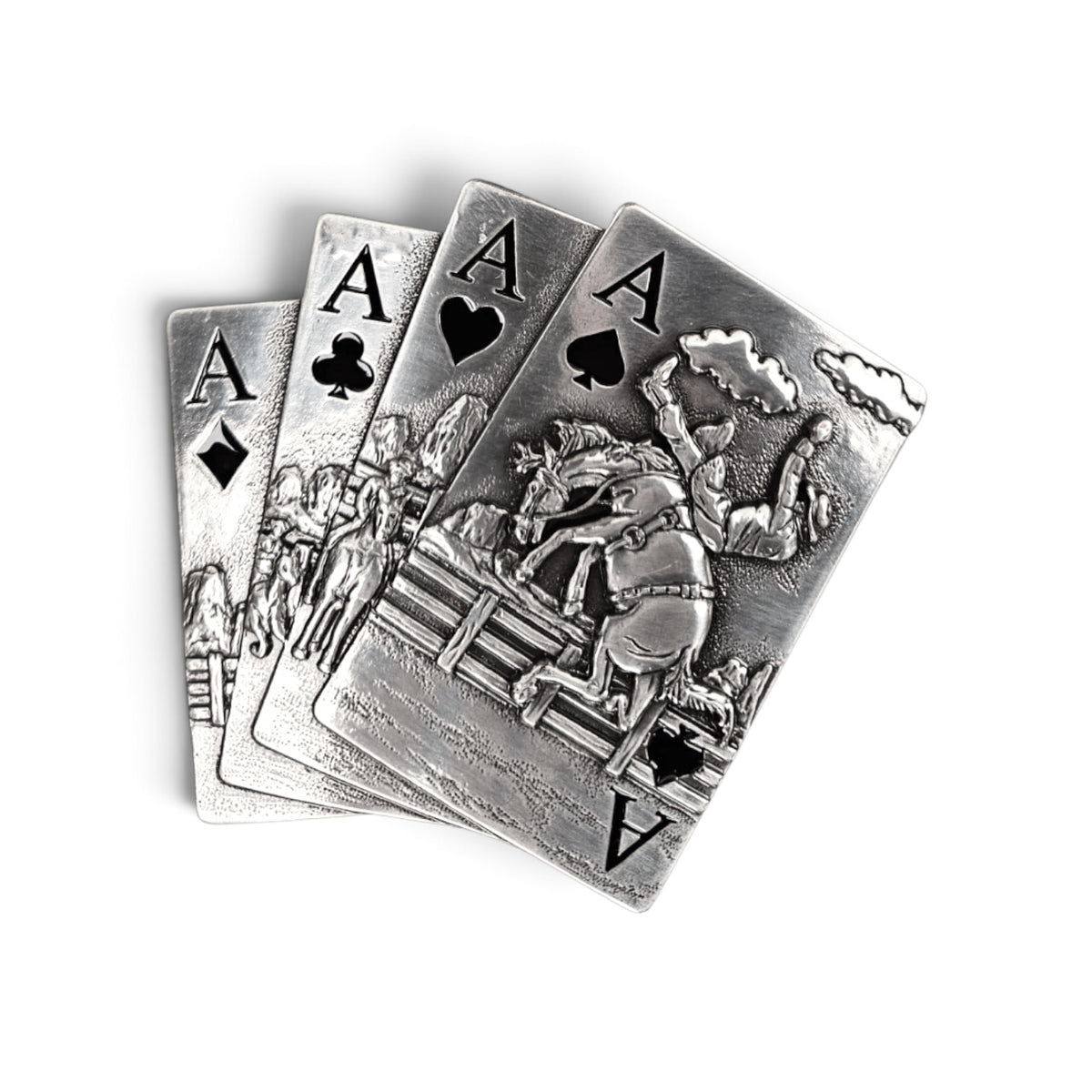 Blazin Roxx Aces Buckle