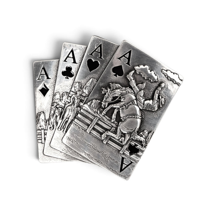 Blazin Roxx Aces Buckle