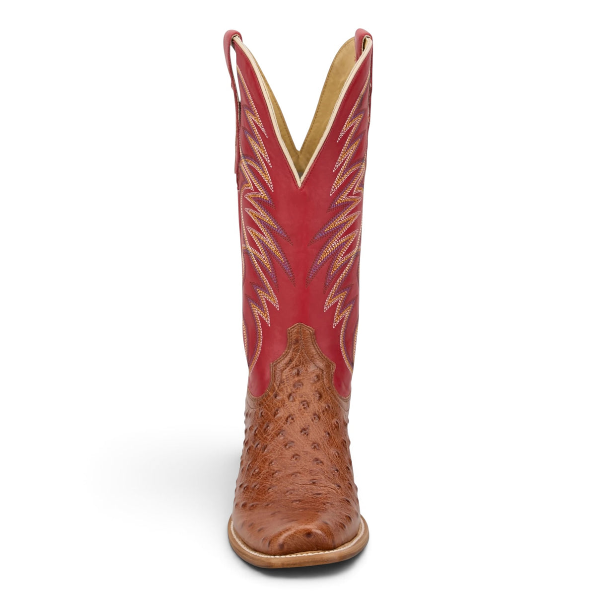 Tony Lama Tyler Brandy Ostrich Boot