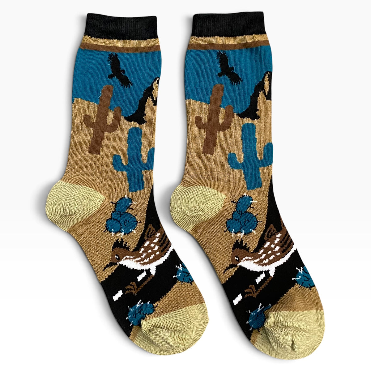 Adult Roadrunner Route 66 Socks
