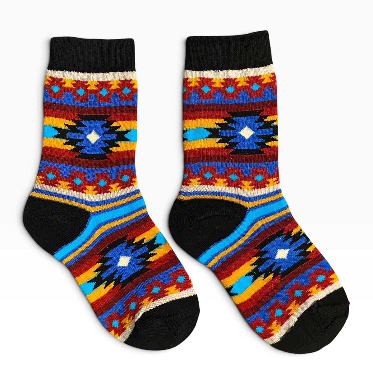 Kid's Southwest Blanket Socks