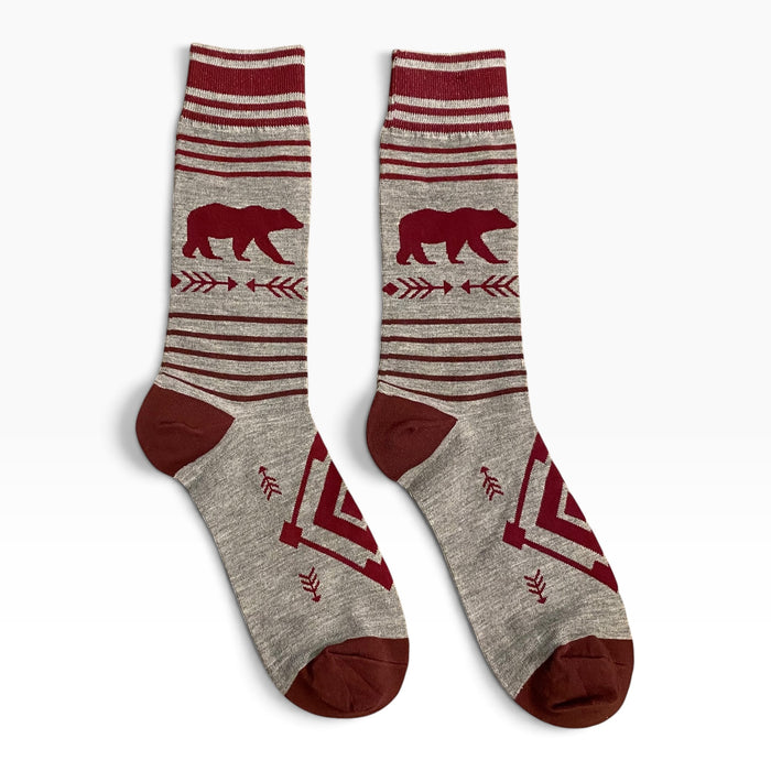 Adult Arrowhead Bear Socks