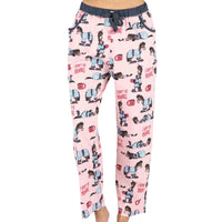 I Don't Do Mornings Moose Women's Regular Fit Moose PJ Pant