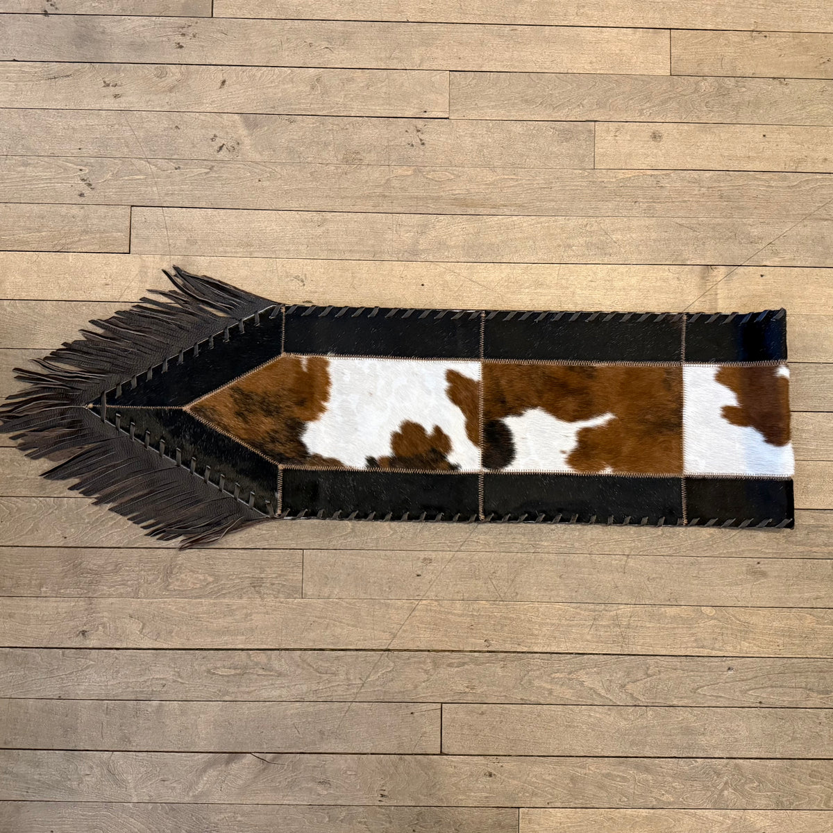 Medium Cowhide Table Runner- Plain