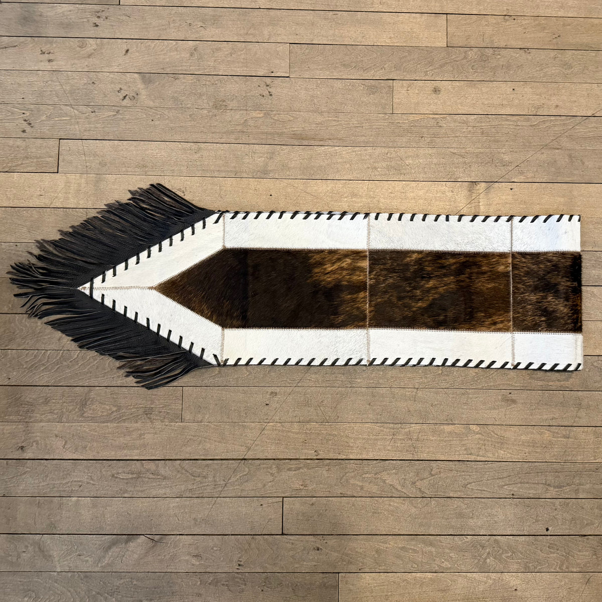 Medium Cowhide Table Runner- Plain