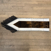 Medium Cowhide Table Runner- Plain