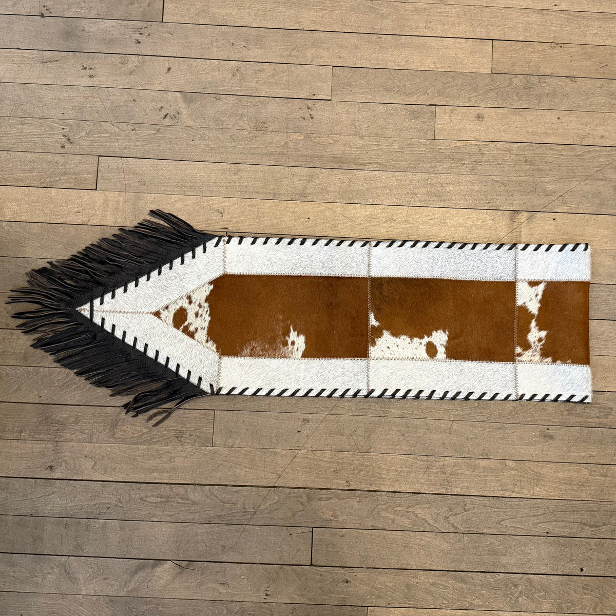 Medium Cowhide Table Runner- Plain