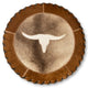 Cowhide 12" Placemats - Longhorn
