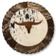 Cowhide 12" Placemats - Longhorn