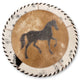 Cowhide 16" Placemats- Horse