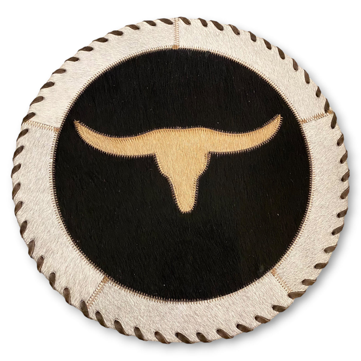 Cowhide 16" Placemats - Longhorn