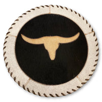 Cowhide 16" Placemats - Longhorn