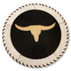 Cowhide 16" Placemats - Longhorn
