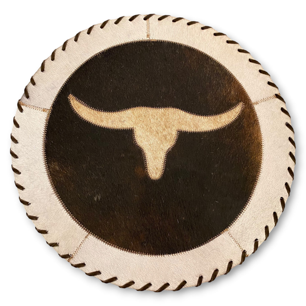 Cowhide 16" Placemats - Longhorn
