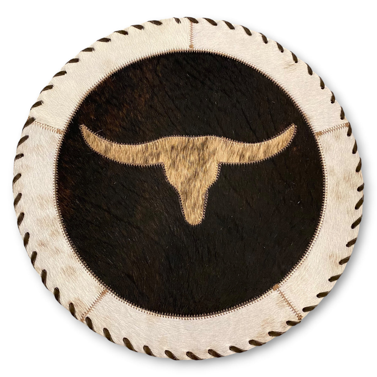 Cowhide 16" Placemats - Longhorn
